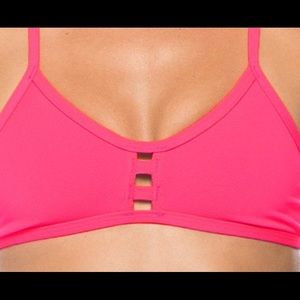 Jolyn Pink Tomcat Top (size small)